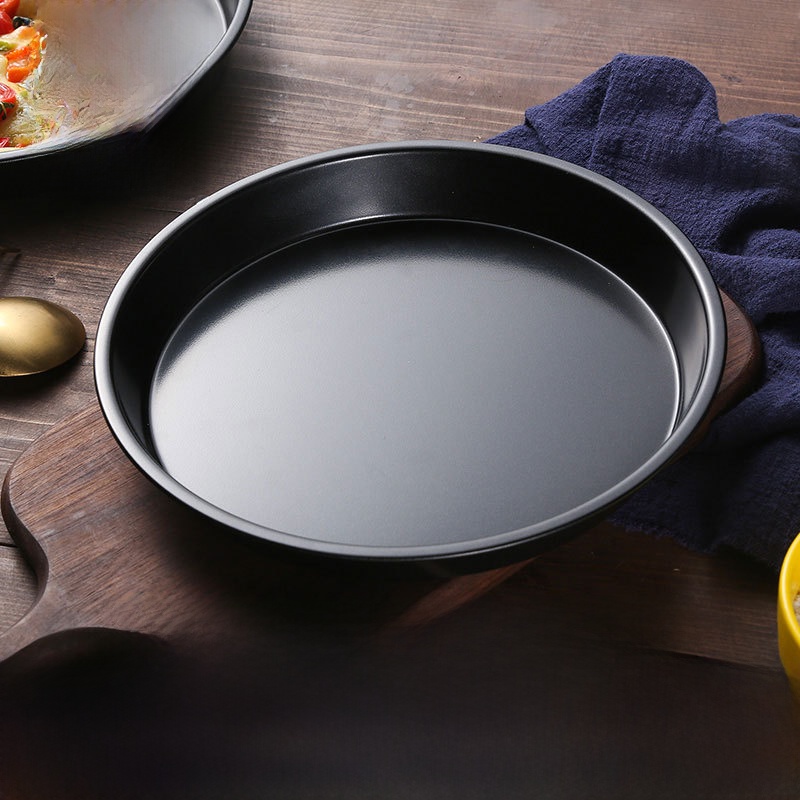 Kitchen Baking Tray Set - round Pizza Base Baking Tray Set