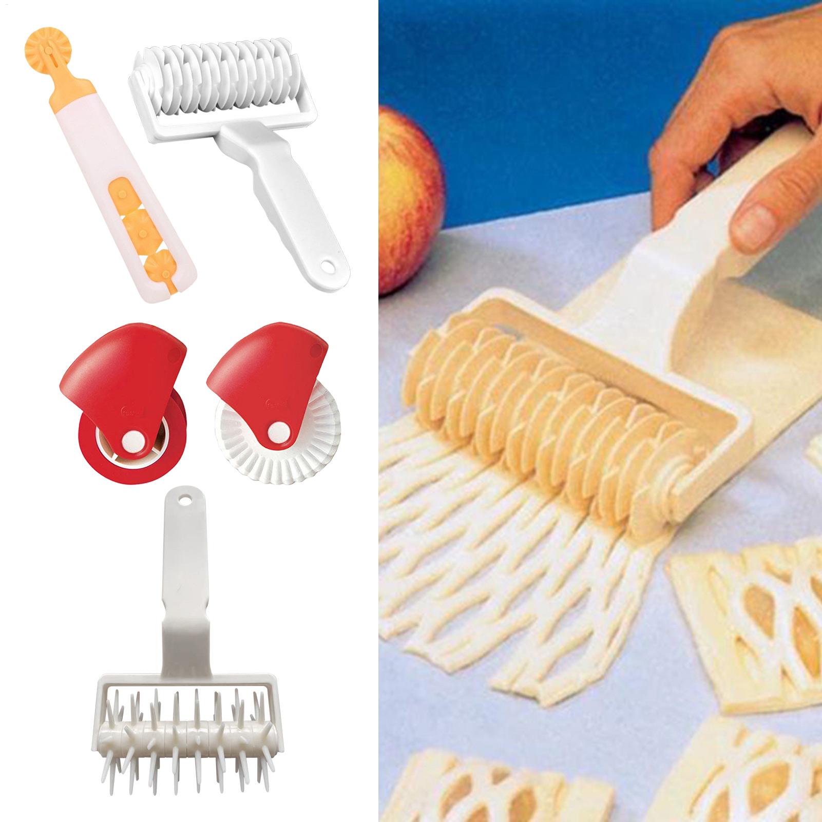 Kitchen Roller Baking - Kitchen Pizza Pastry Lattice Cutter Pastry