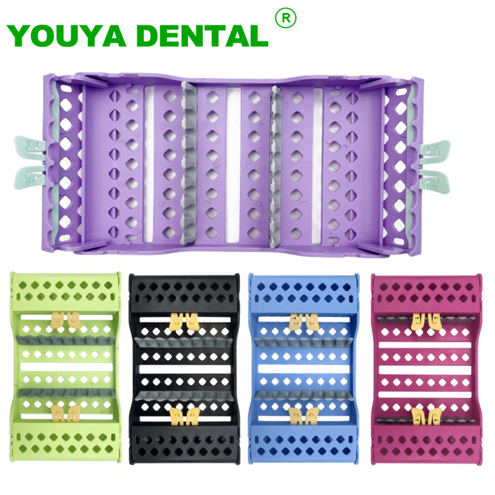 Offset Spatula Set - Dental Instrumental Sterilizer Box 8 Slots