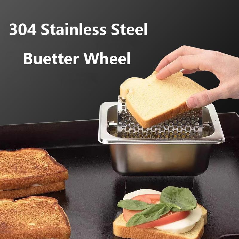 Kitchen Roller Baking - Stainless Steel Melted Dispenser Roller Butter
