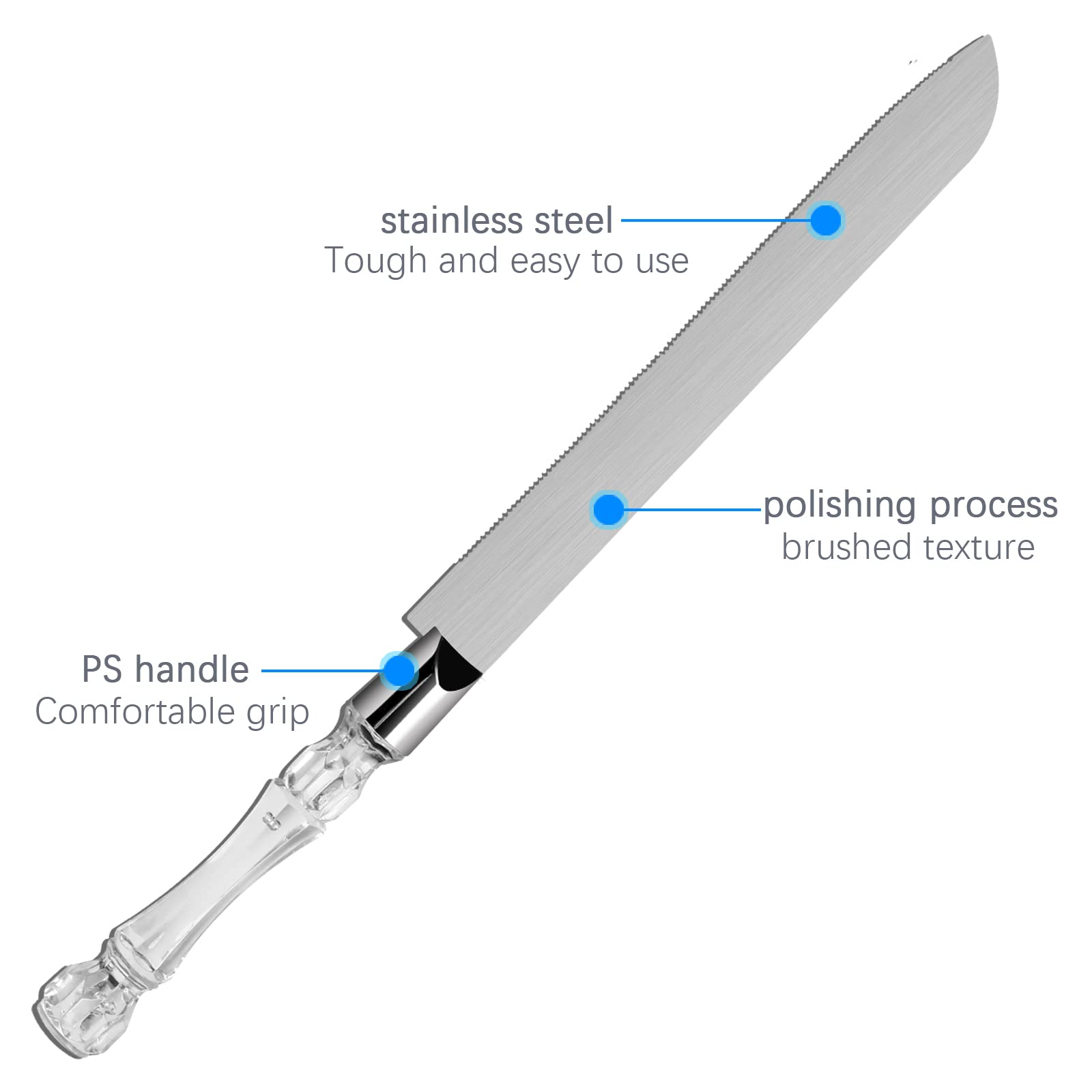 Cake Knife and Server Set Crys – Offset Spatula Set Bewertung und Preis