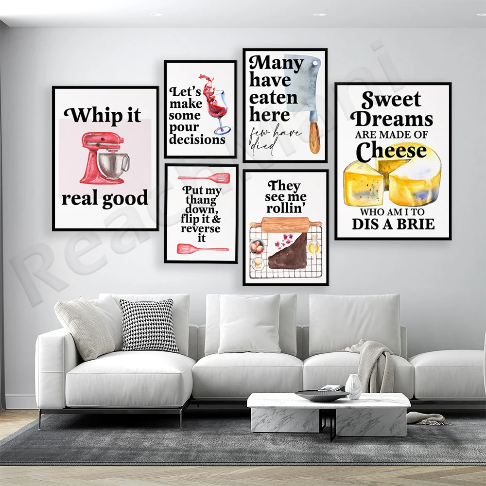 Funny Baking Quotes Posters, F – Kitchen Baking Wall Art Bewertung und Preis