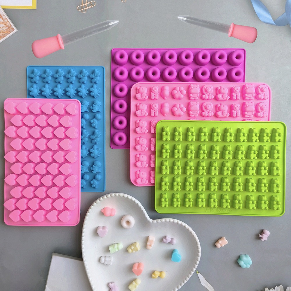 7Pcs Candy Silicone Moulds wit – Kitchen Baking Tray Set Bewertung und Preis