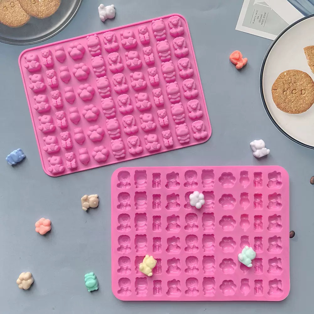 7Pcs Candy Silicone Moulds wit – Kitchen Baking Tray Set Bewertung und Preis