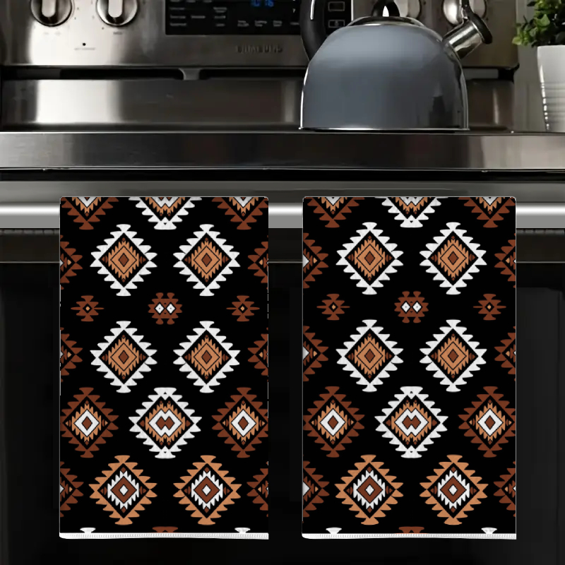 2Pcs, Bohemian Style Diamond-P – Kitchen Baking Necessities Bewertung und Preis
