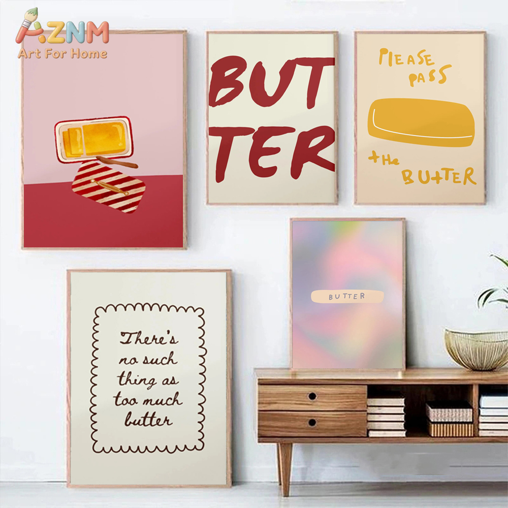 1pc Butter Poster Minimalist K – Kitchen Baking Wall Art Bewertung und Preis