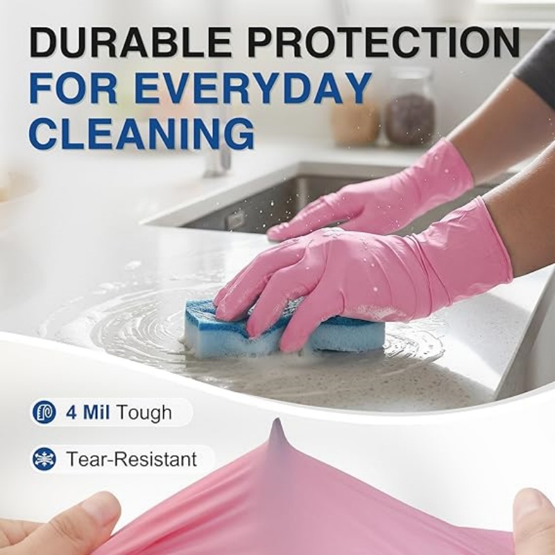 Pink Nitrile Disposable Gloves – Kitchen Job Bewertung und Preis