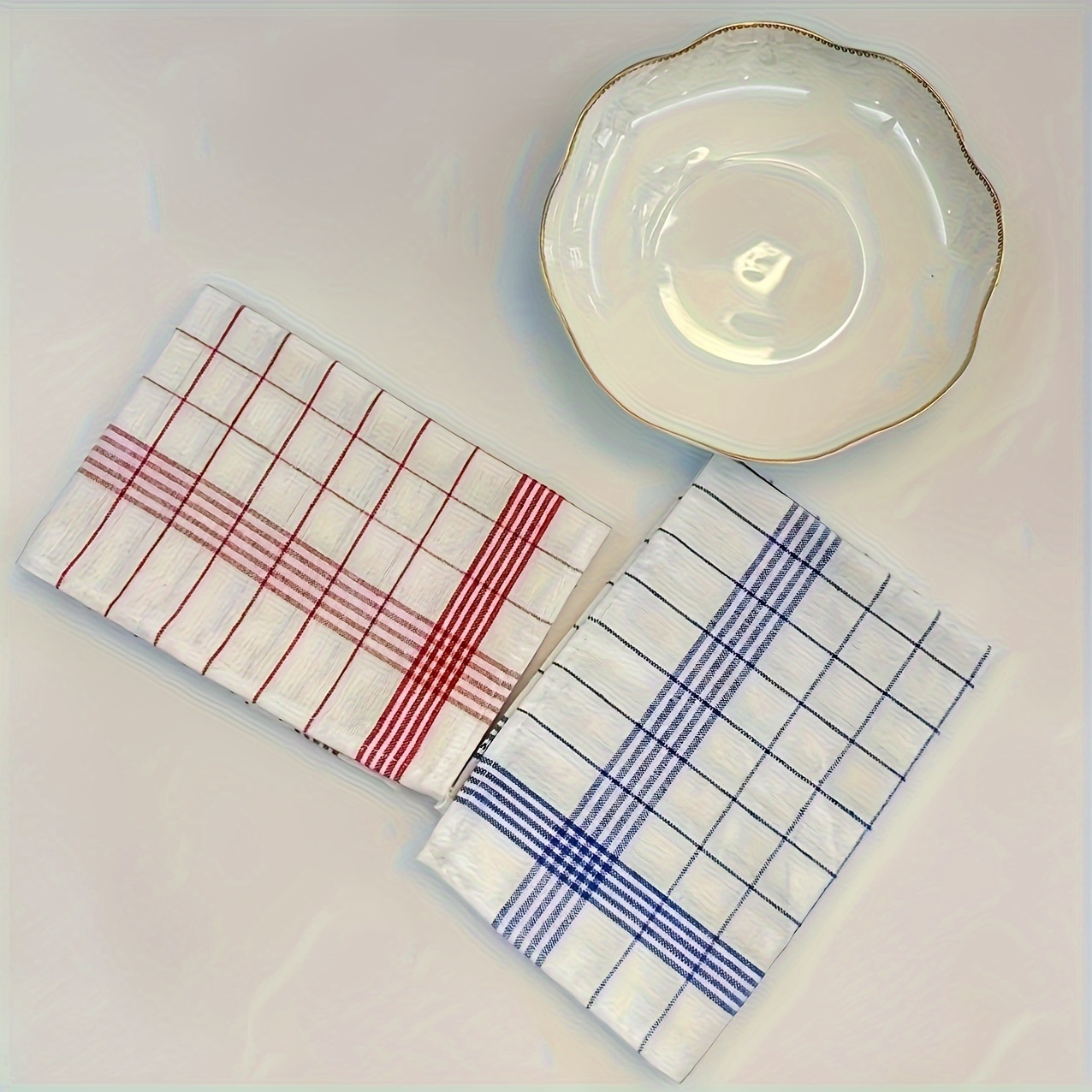 3/8Pcs, Colorful Simple Plaid  – Kitchen Baking Necessities Bewertung und Preis