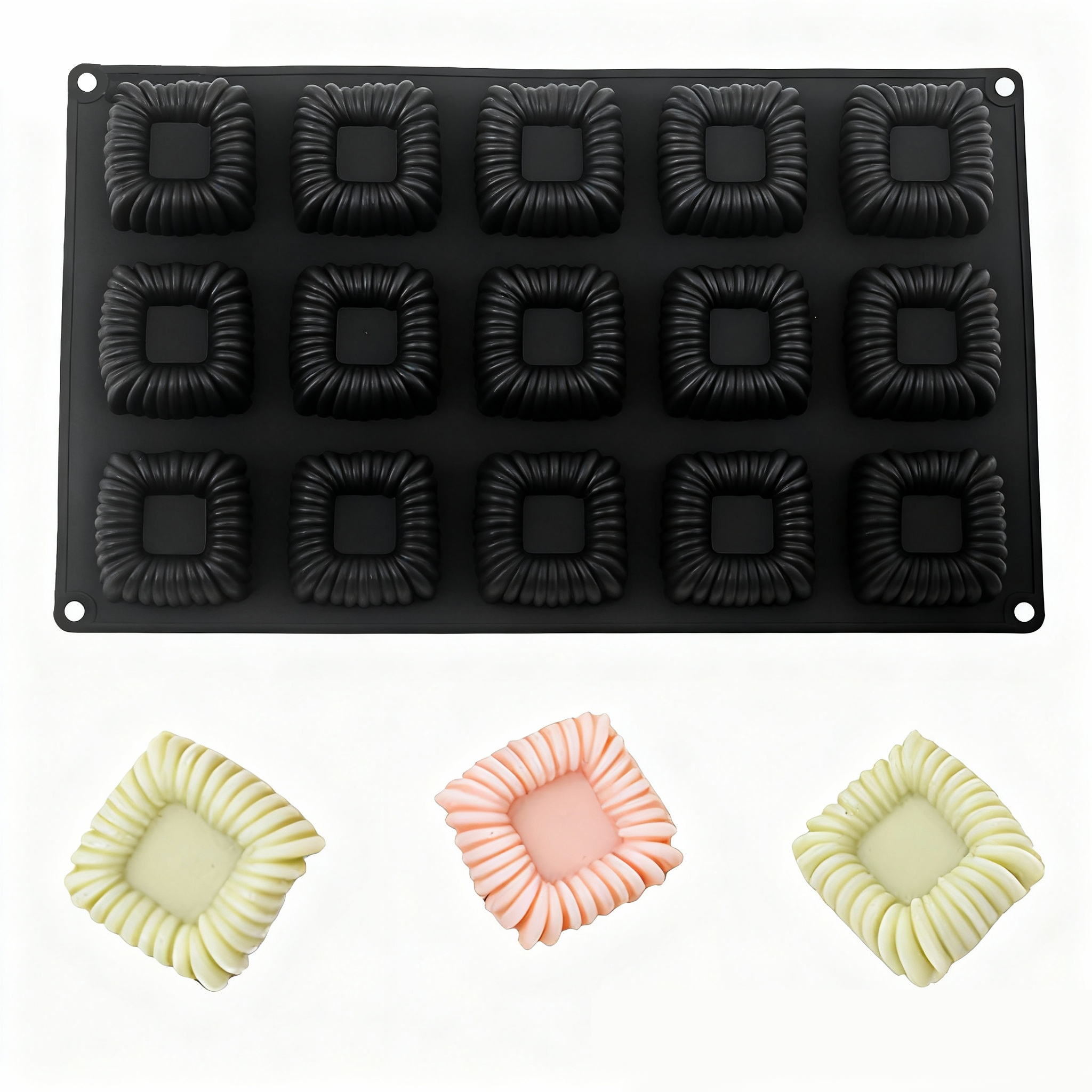 15-Cell Square Coil Texture De – Kitchen Design For Baking Bewertung und Preis