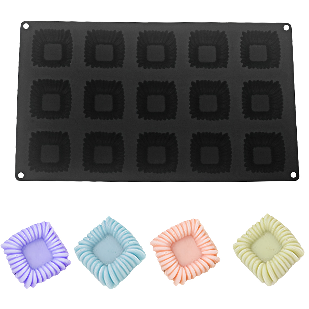 15-Cell Square Coil Texture De – Kitchen Design For Baking Bewertung und Preis