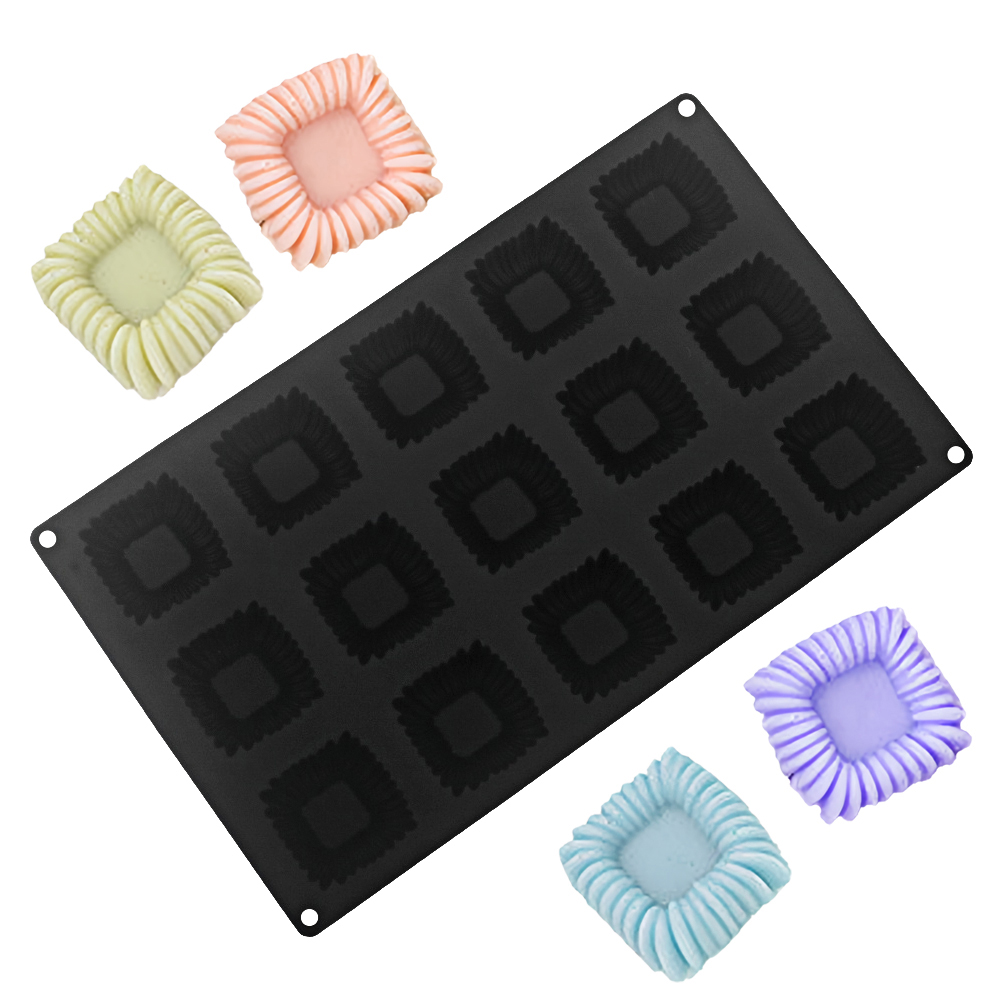15-Cell Square Coil Texture De – Kitchen Design For Baking Bewertung und Preis