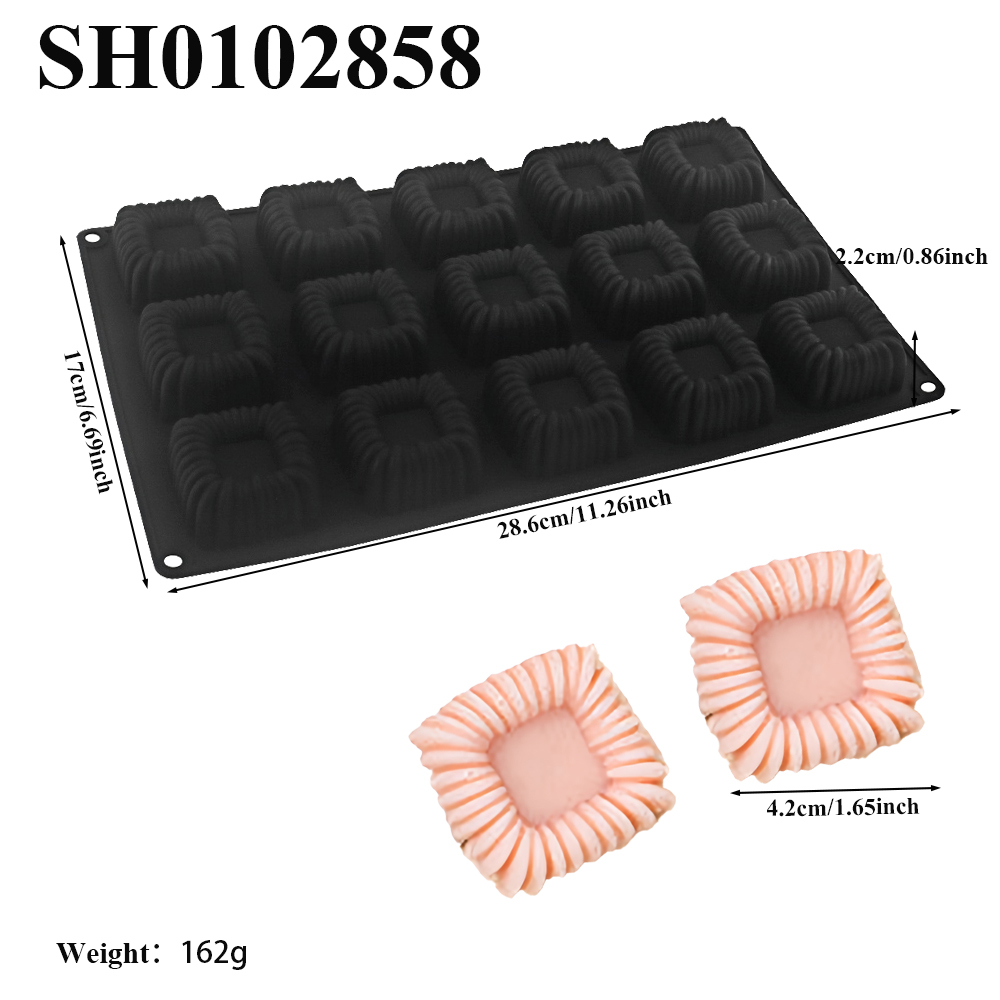 15-Cell Square Coil Texture De – Kitchen Design For Baking Bewertung und Preis