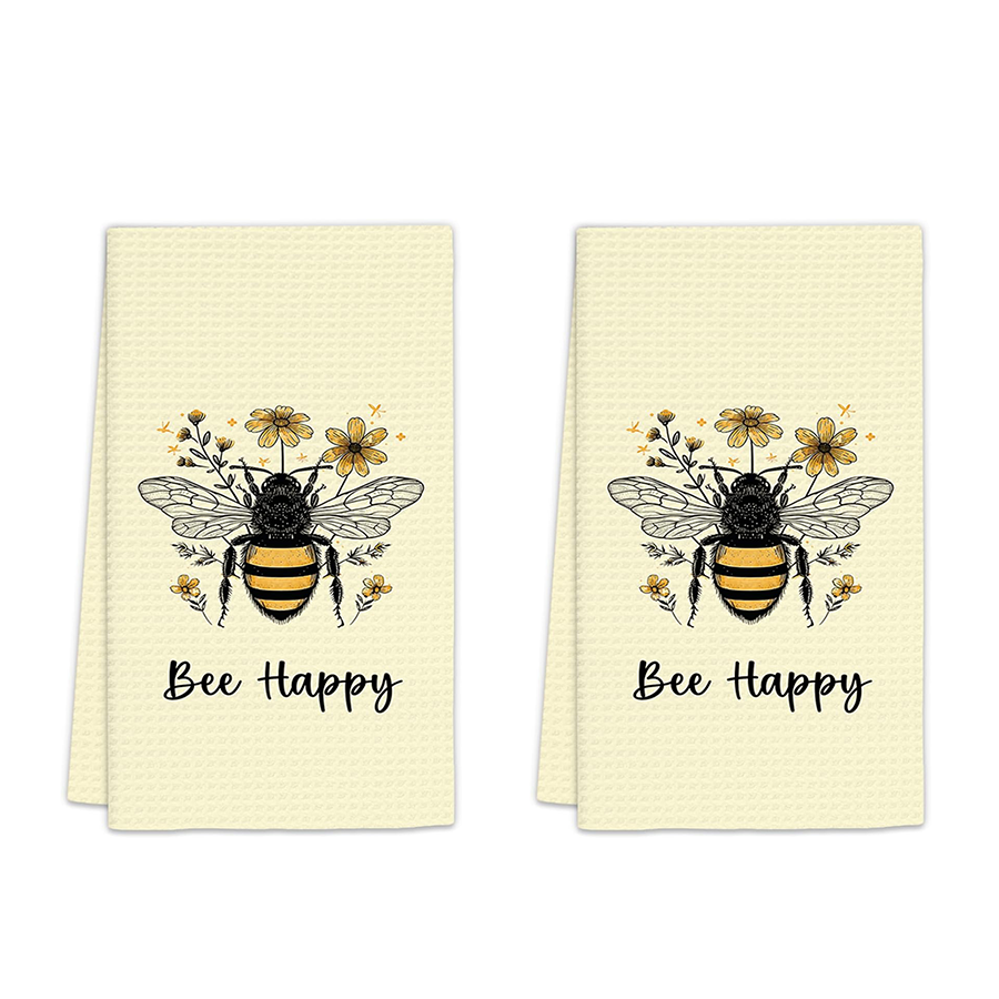 2Pcs, Summer Bee Happy Kitchen – Kitchen Baking Necessities Bewertung und Preis