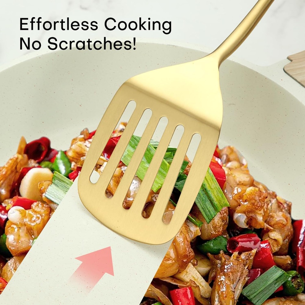 6pcs Stainless Steel Cooking S – Offset Spatula Set Bewertung und Preis