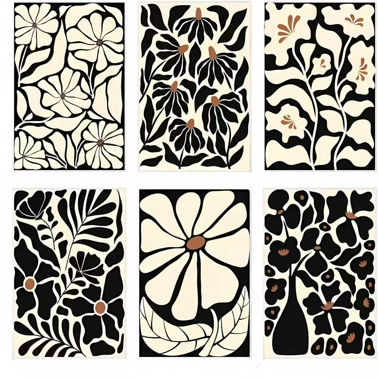 6Pcs, Retro Black and White Co – Kitchen Baking Necessities Bewertung und Preis