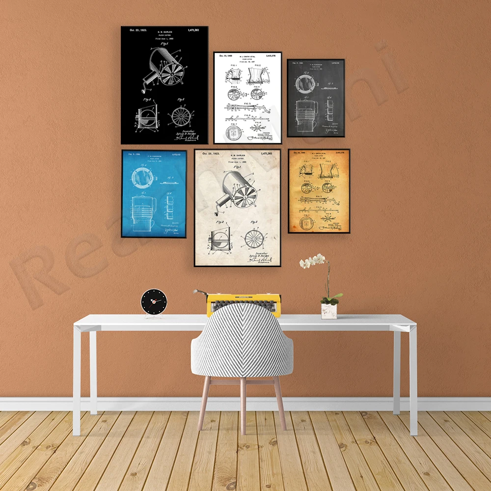 Flour Sieve 1926 Patent Print, – Kitchen Baking Wall Art Bewertung und Preis