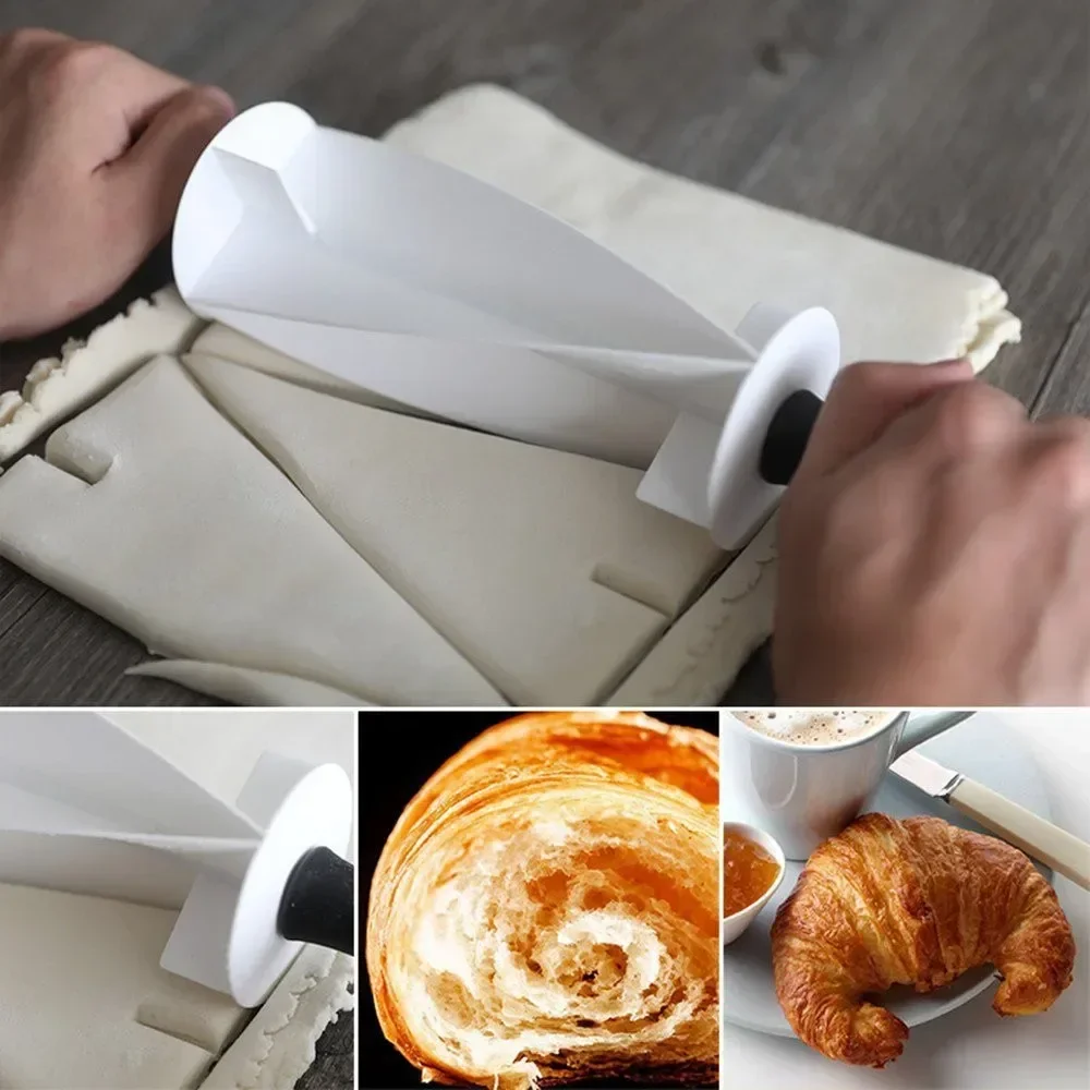 1pc Croissant Dough Cutter Pla – Kitchen Roller Baking Bewertung und Preis