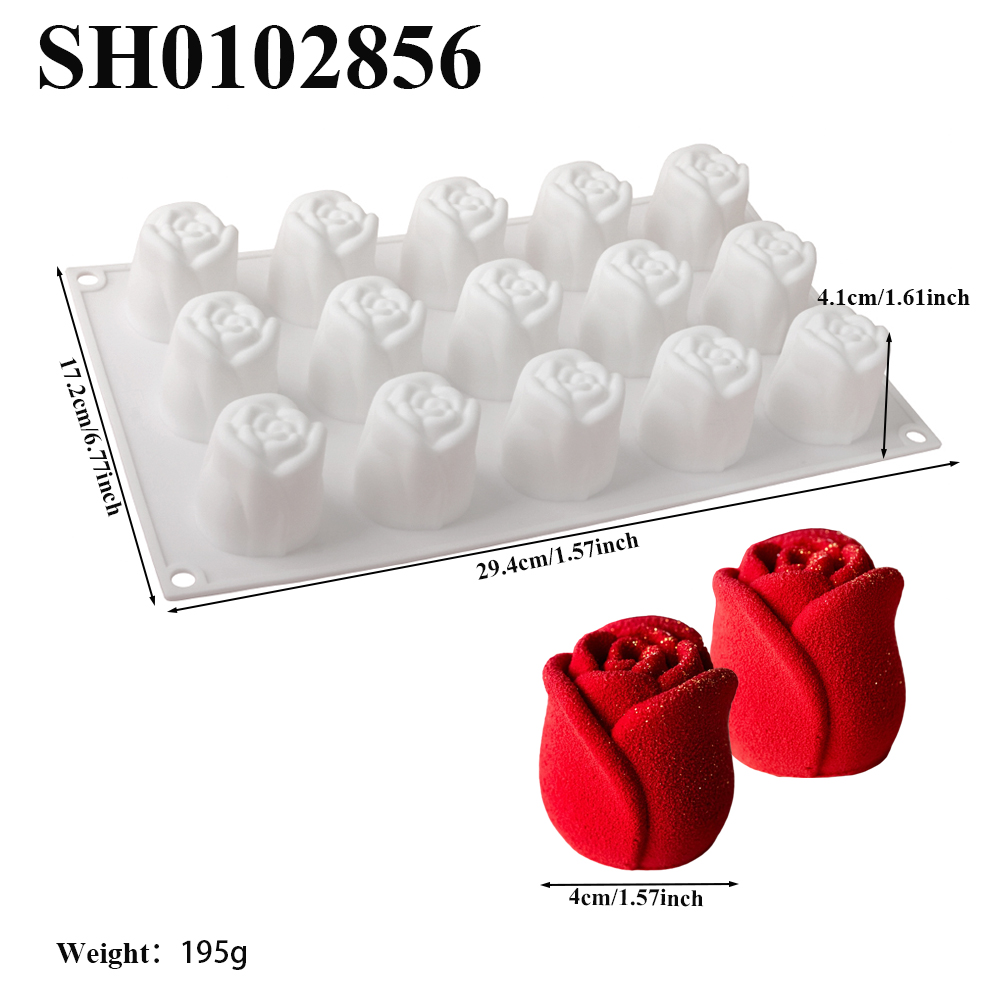 Valentine's Day 15-Cell Rose B – Kitchen Design For Baking Bewertung und Preis