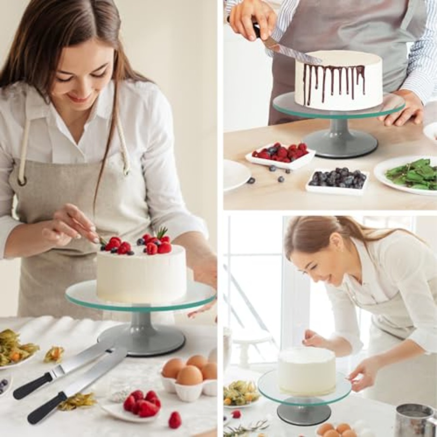 Cake Turntable 12 Inch Cake St – Offset Spatula Set Bewertung und Preis