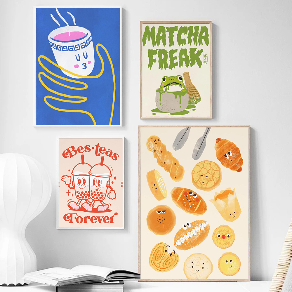 Frameless Modern and Cute Simp – Kitchen Baking Wall Art Bewertung und Preis