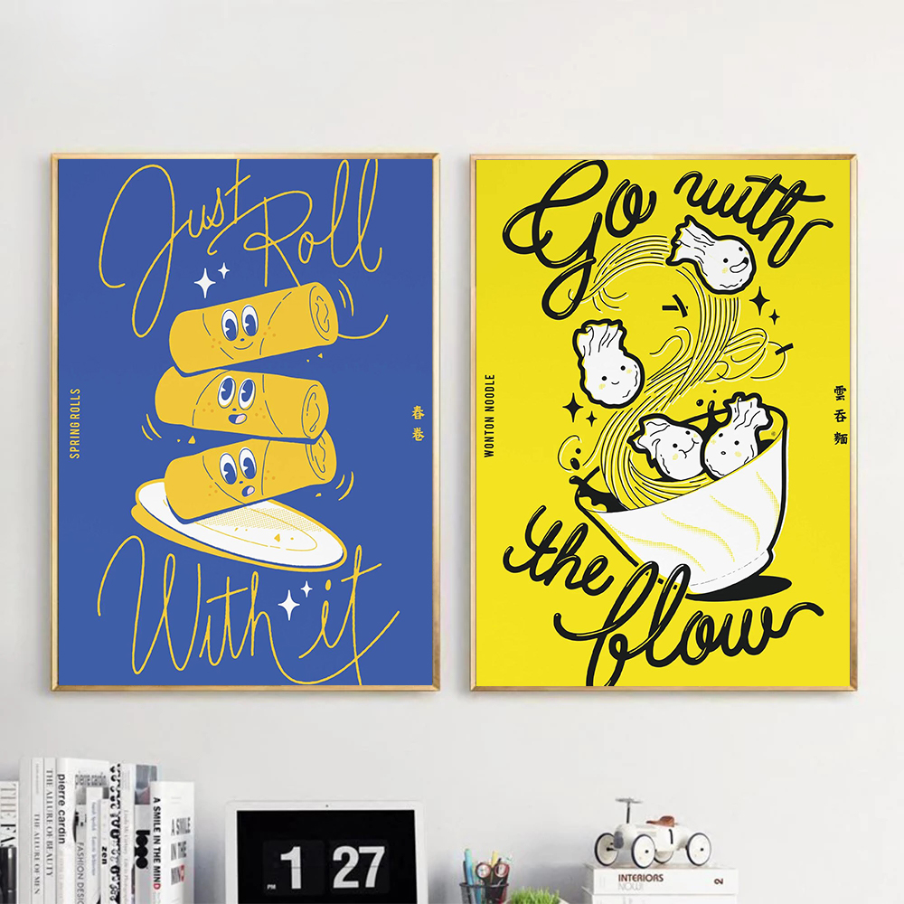 Frameless Modern and Cute Simp – Kitchen Baking Wall Art Bewertung und Preis