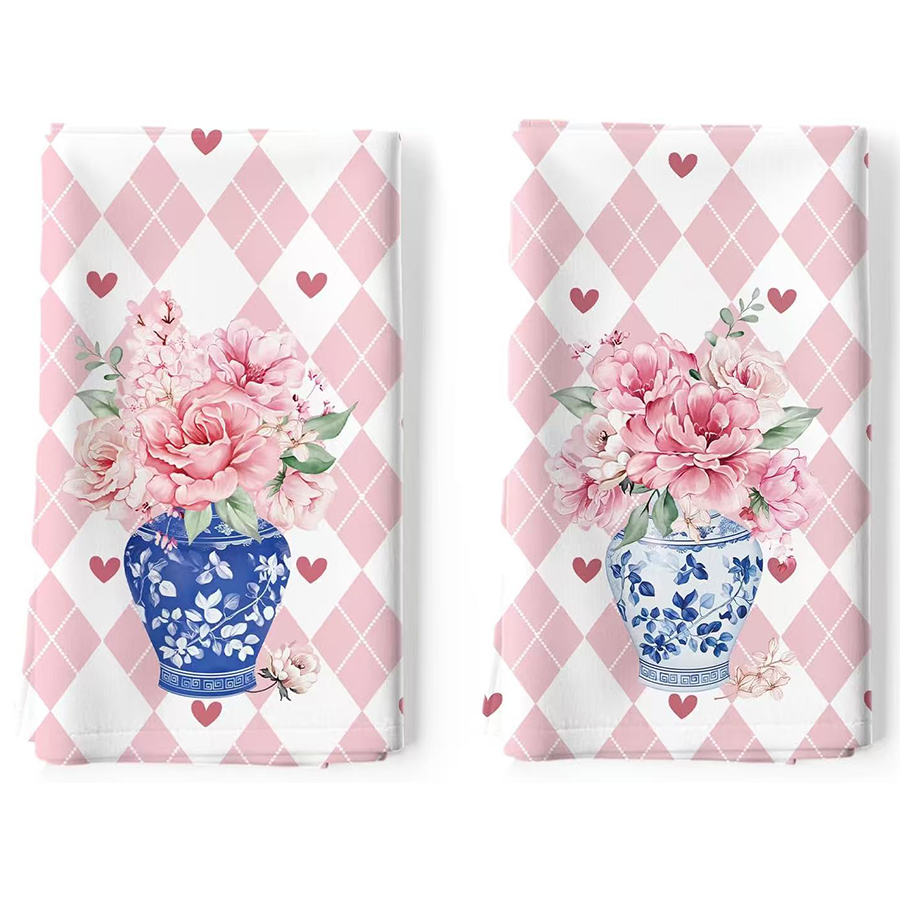 2Pcs, Pink and White Diamond-P – Kitchen Baking Necessities Bewertung und Preis