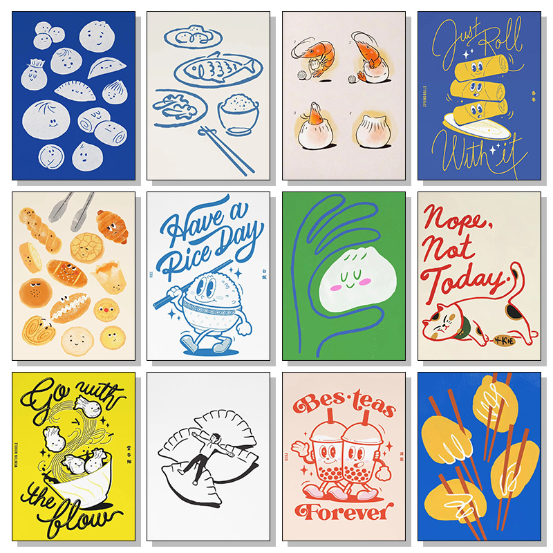 Modern and Cute Simple Baking  – Kitchen Baking Wall Art Bewertung und Preis