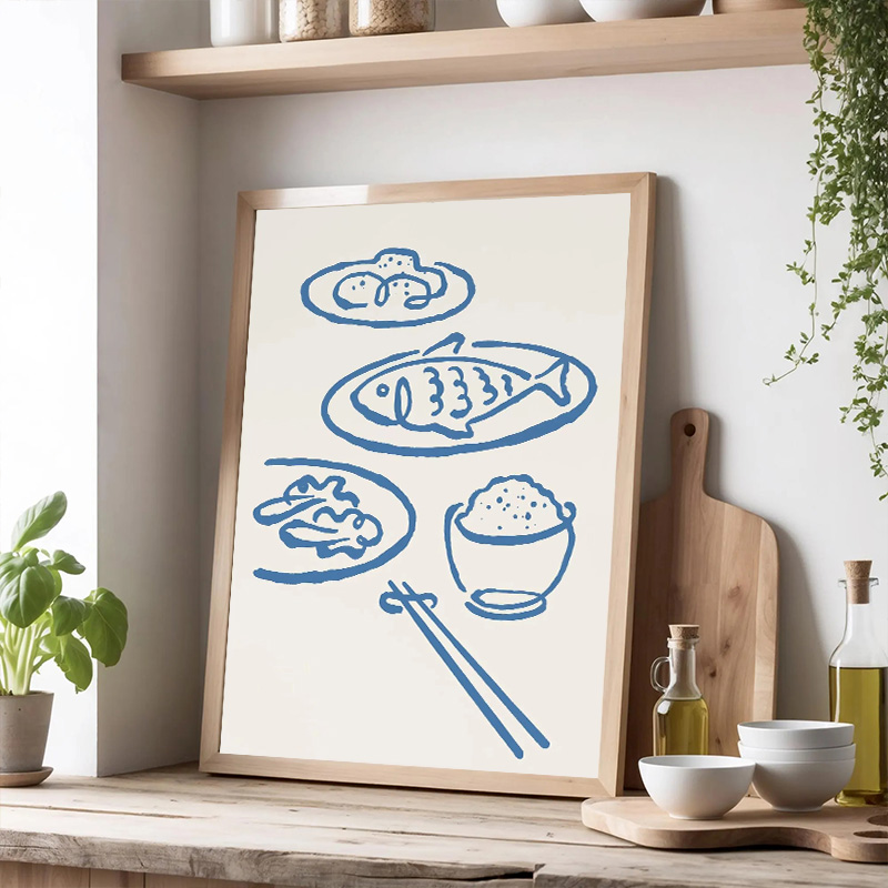Modern and Cute Simple Baking  – Kitchen Baking Wall Art Bewertung und Preis