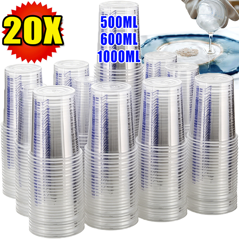 500/600/1000ml Disposable Plas – Kitchen Baking Essentials Bewertung und Preis