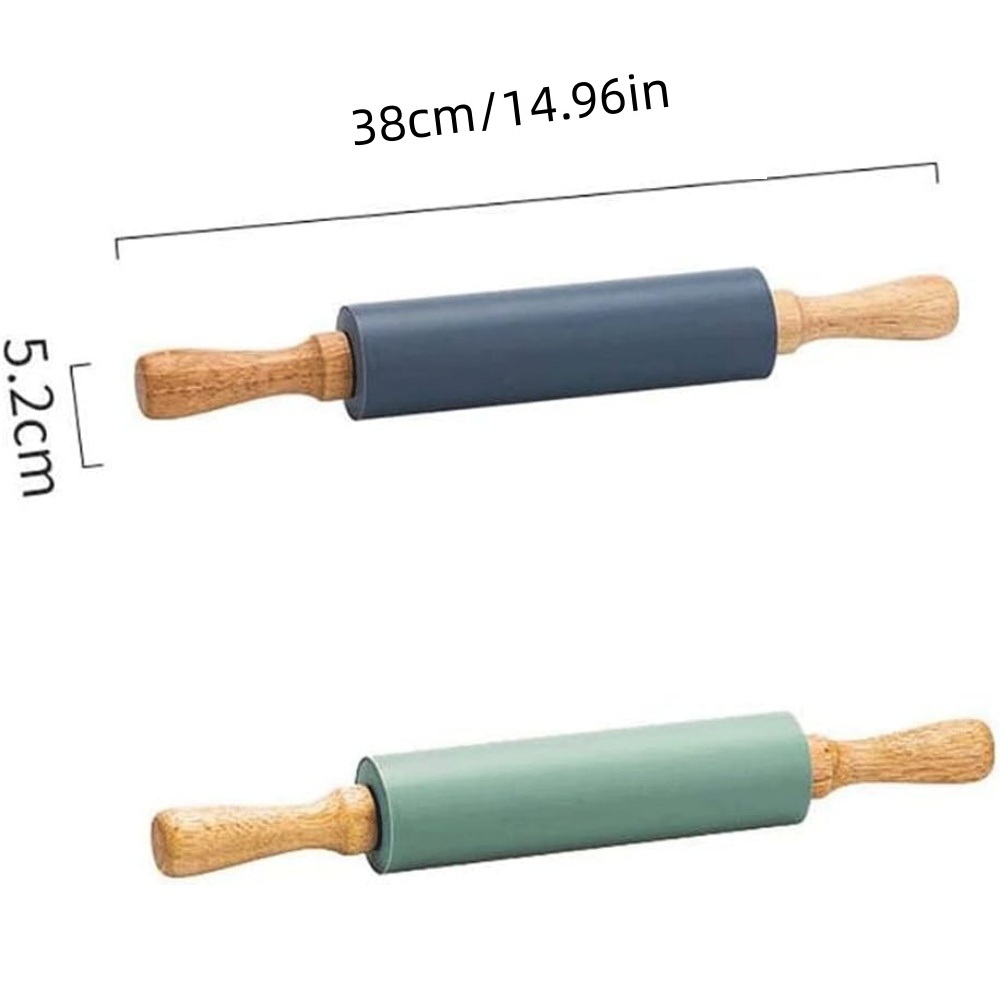 Non-Stick Silicone Rolling Pin – Kitchen Roller Baking Bewertung und Preis