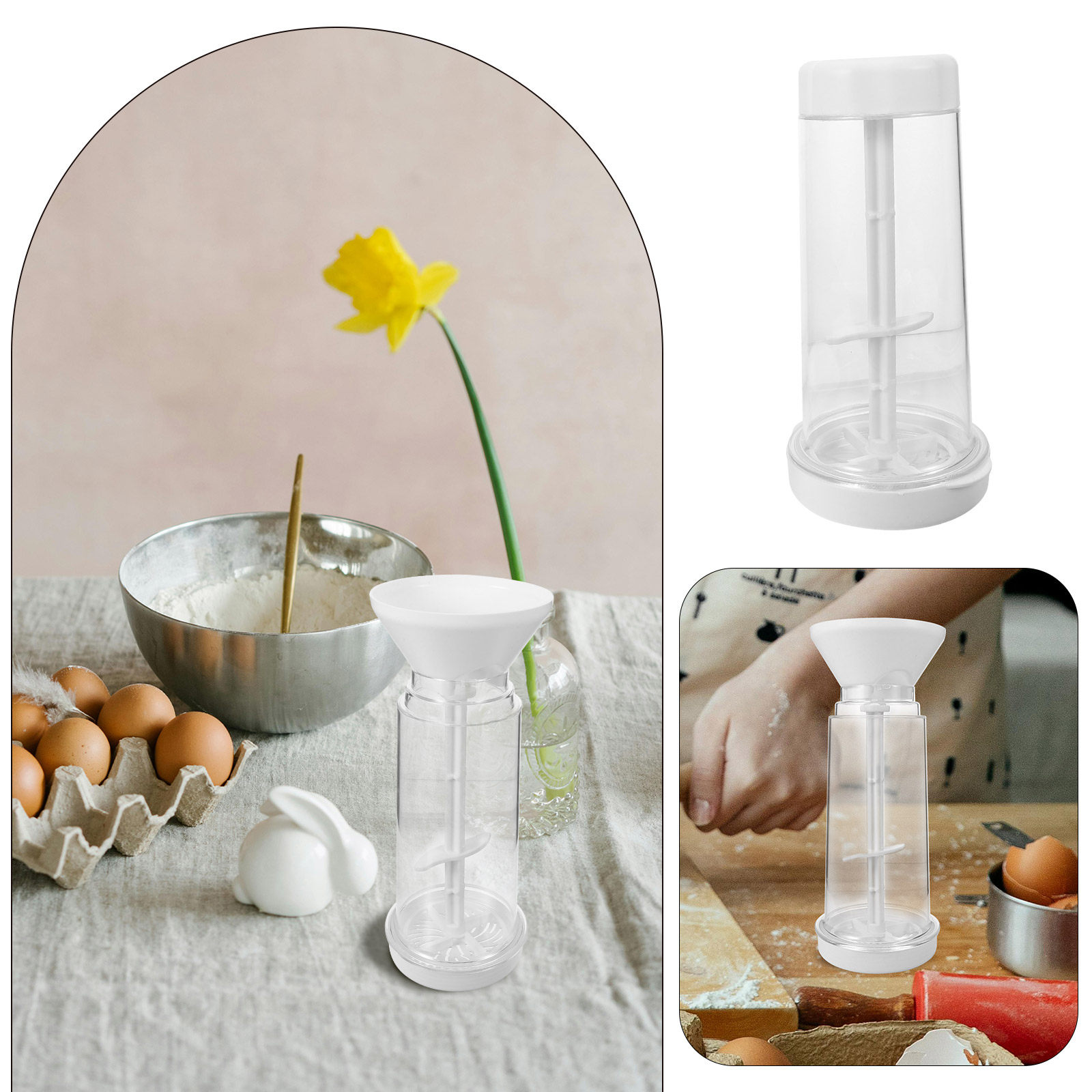 Flour Sifter Cup Portable Hand – Kitchen Baking Essentials Bewertung und Preis
