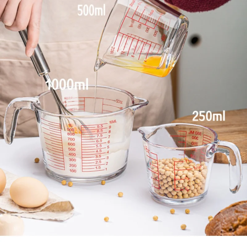 2/4 Cup Glass Measuring Cup Fo – Kitchen Baking Essentials Bewertung und Preis