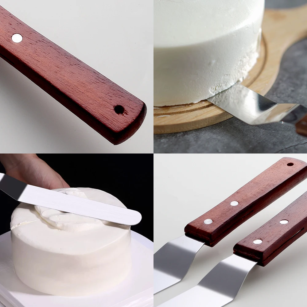 4/6/8/10 Inch Icing Spatula, S – Offset Spatula Set Bewertung und Preis