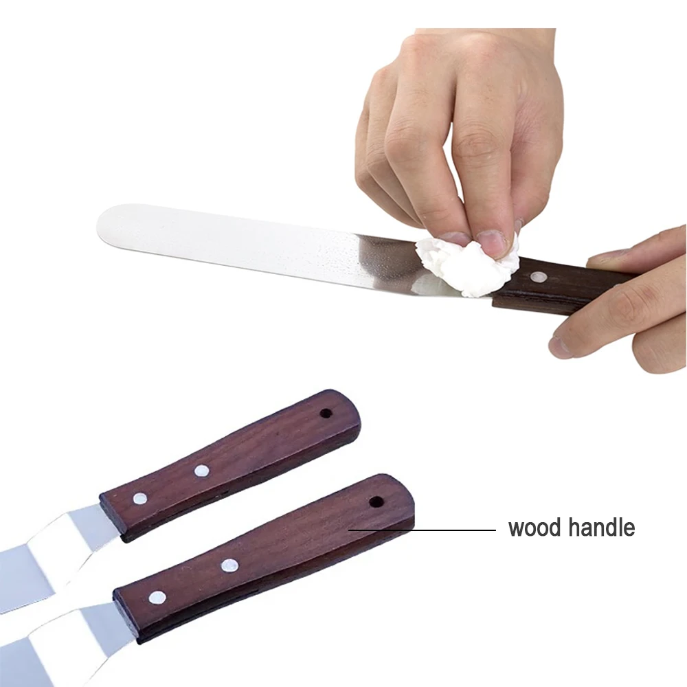 4/6/8/10 Inch Icing Spatula, S – Offset Spatula Set Bewertung und Preis