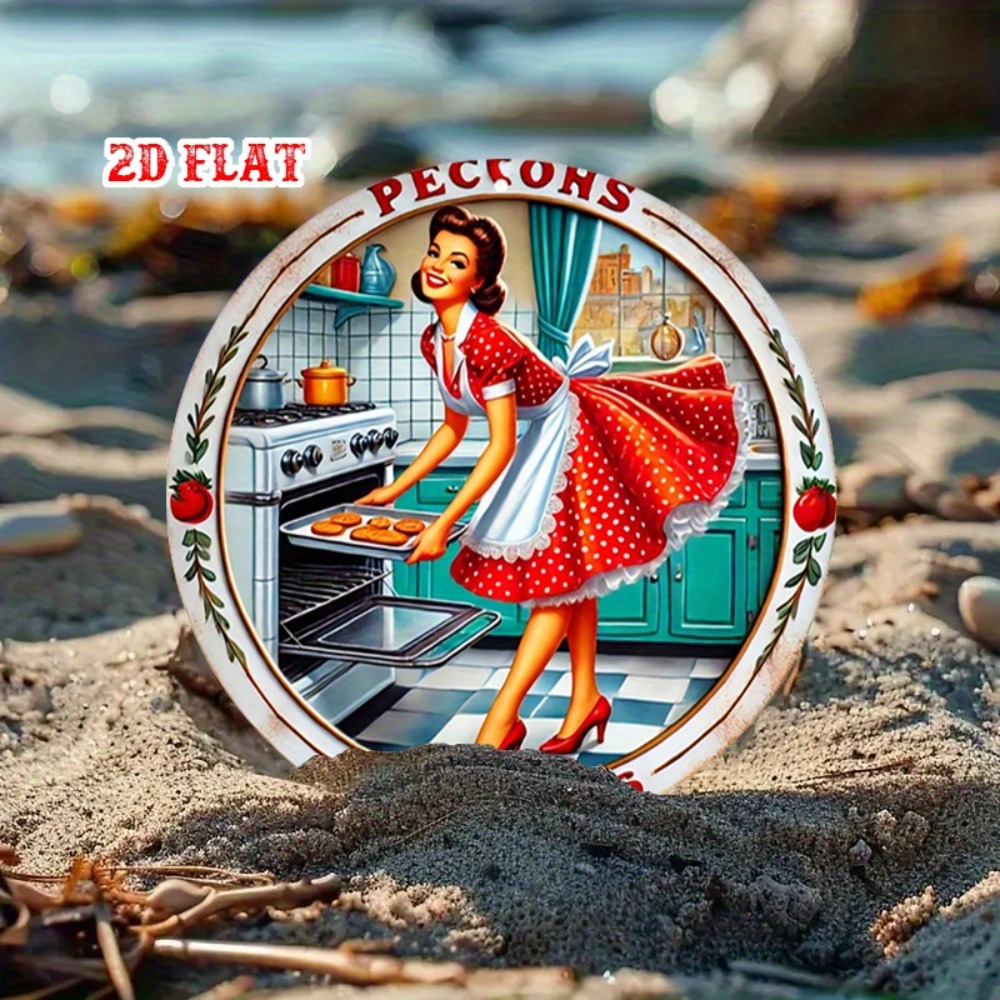 Vintage Metal Tin Sign - Retro – Kitchen Baking Wall Art Bewertung und Preis
