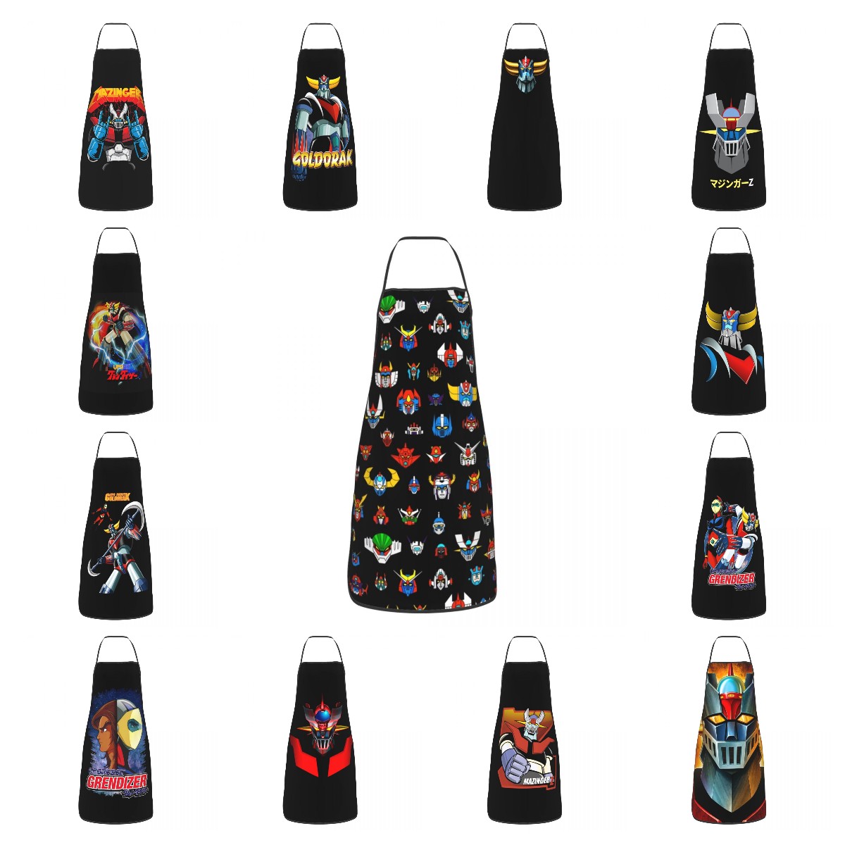 Ufo Robot Logo Funny Apron Men – Kitchen Robot Baking Bewertung und Preis