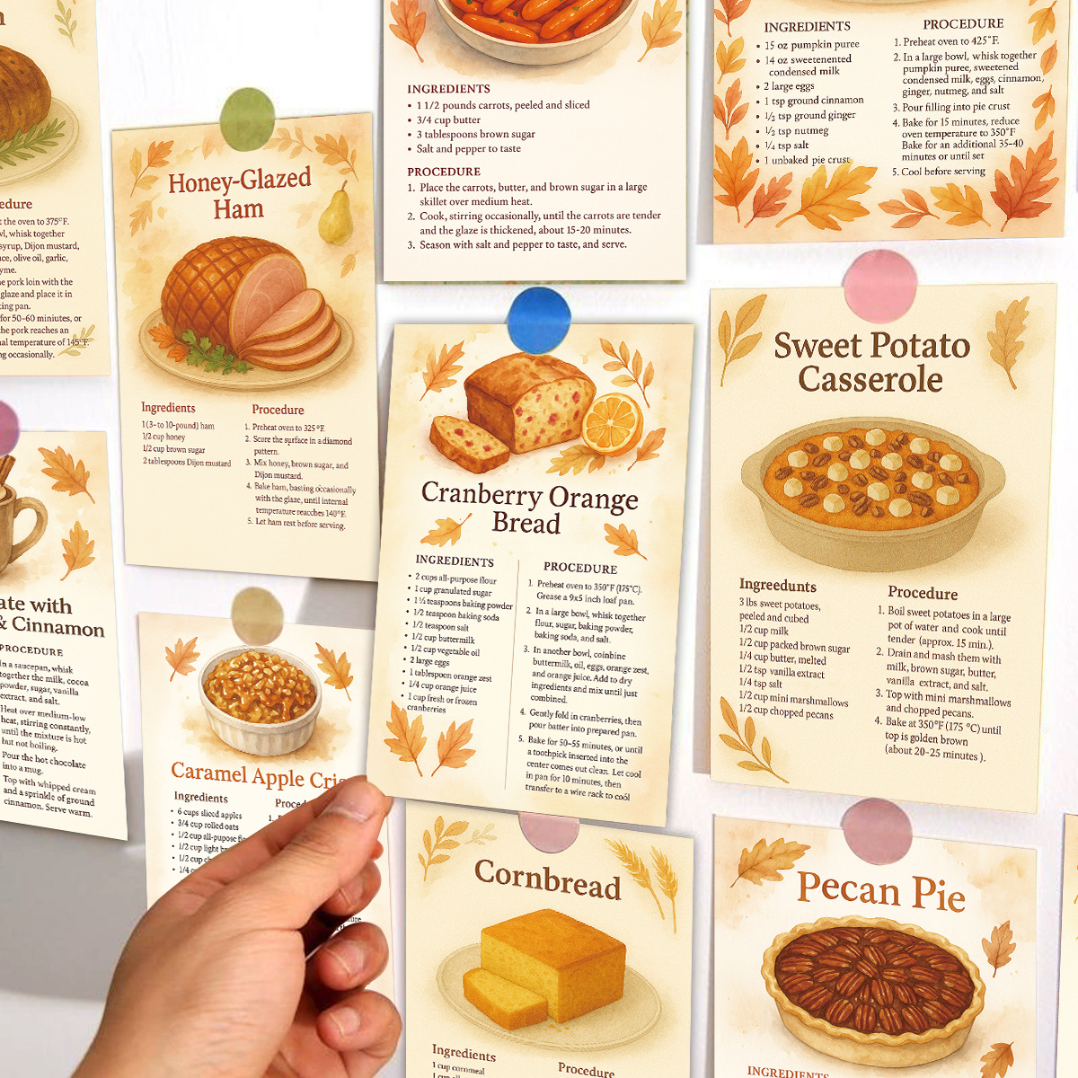 20pcs Vintage Food Recipe Wall – Kitchen Baking Wall Art Bewertung und Preis
