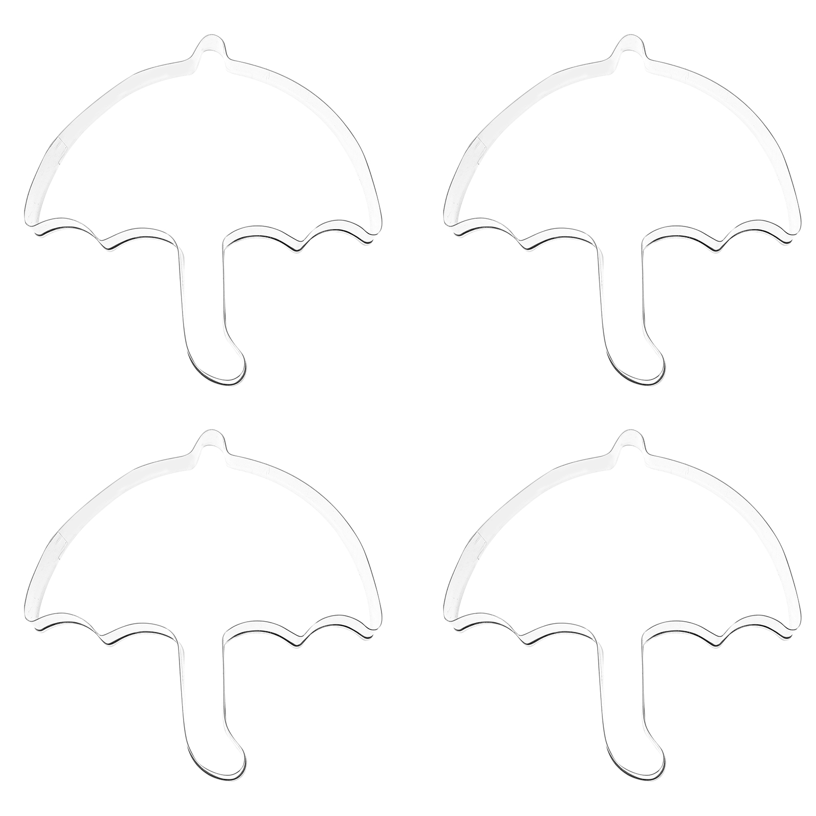 4Pcs Umbrella Design Stainless – Kitchen Design For Baking Bewertung und Preis
