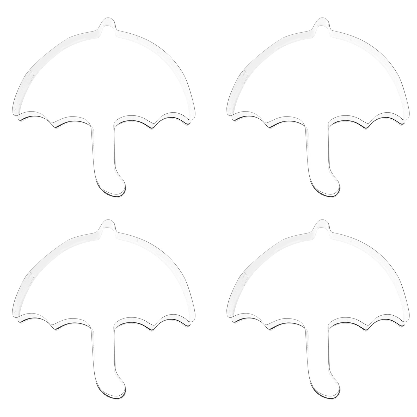 4Pcs Umbrella Design Stainless – Kitchen Design For Baking Bewertung und Preis