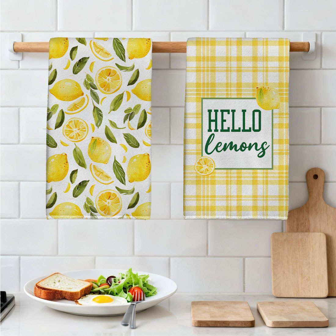 2Pcs, Yellow and White Checker – Kitchen Baking Necessities Bewertung und Preis