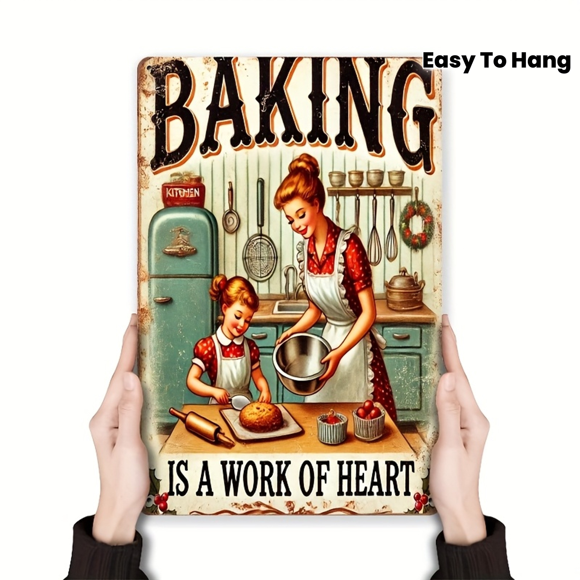 Vintage Style Iron Sign Baking – Kitchen Baking Wall Art Bewertung und Preis