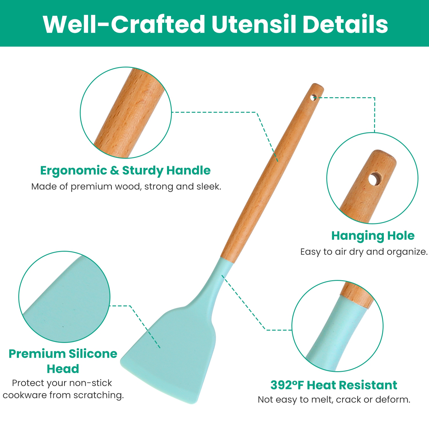35Pcs Kitchen Cooking Utensils – Kitchen Baking Necessities Bewertung und Preis