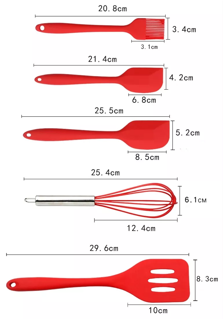 US Warehouse 5Pcs Food Grade S – Kitchen Warehouse Baking Bewertung und Preis