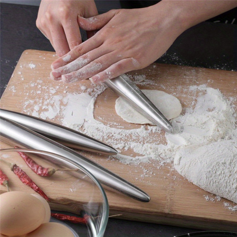 1Pc Stainless Steel Rolling Pi – Kitchen Roller Baking Bewertung und Preis