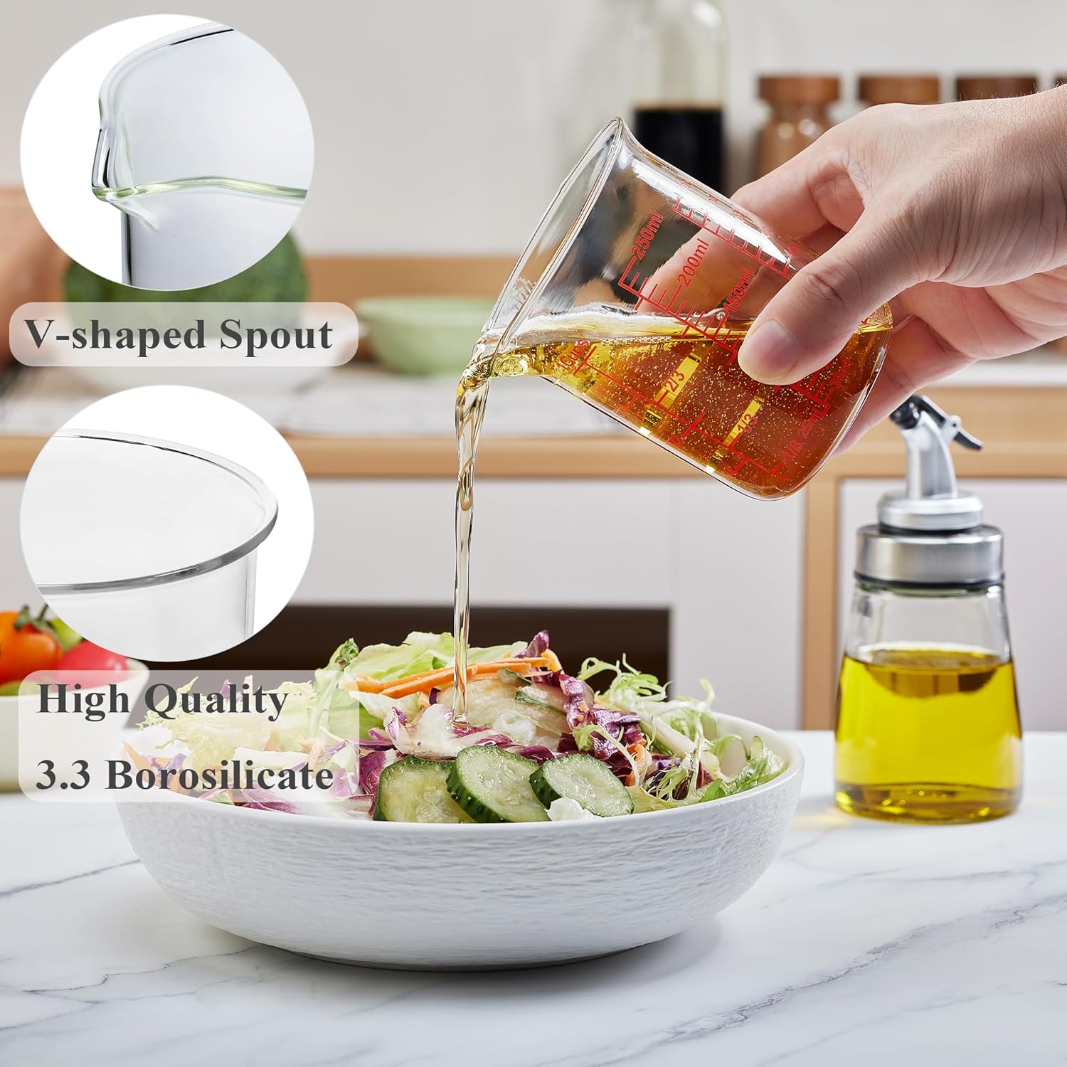 Ackers Glass Measuring Cup 1 C – Kitchen Baking Essentials Bewertung und Preis