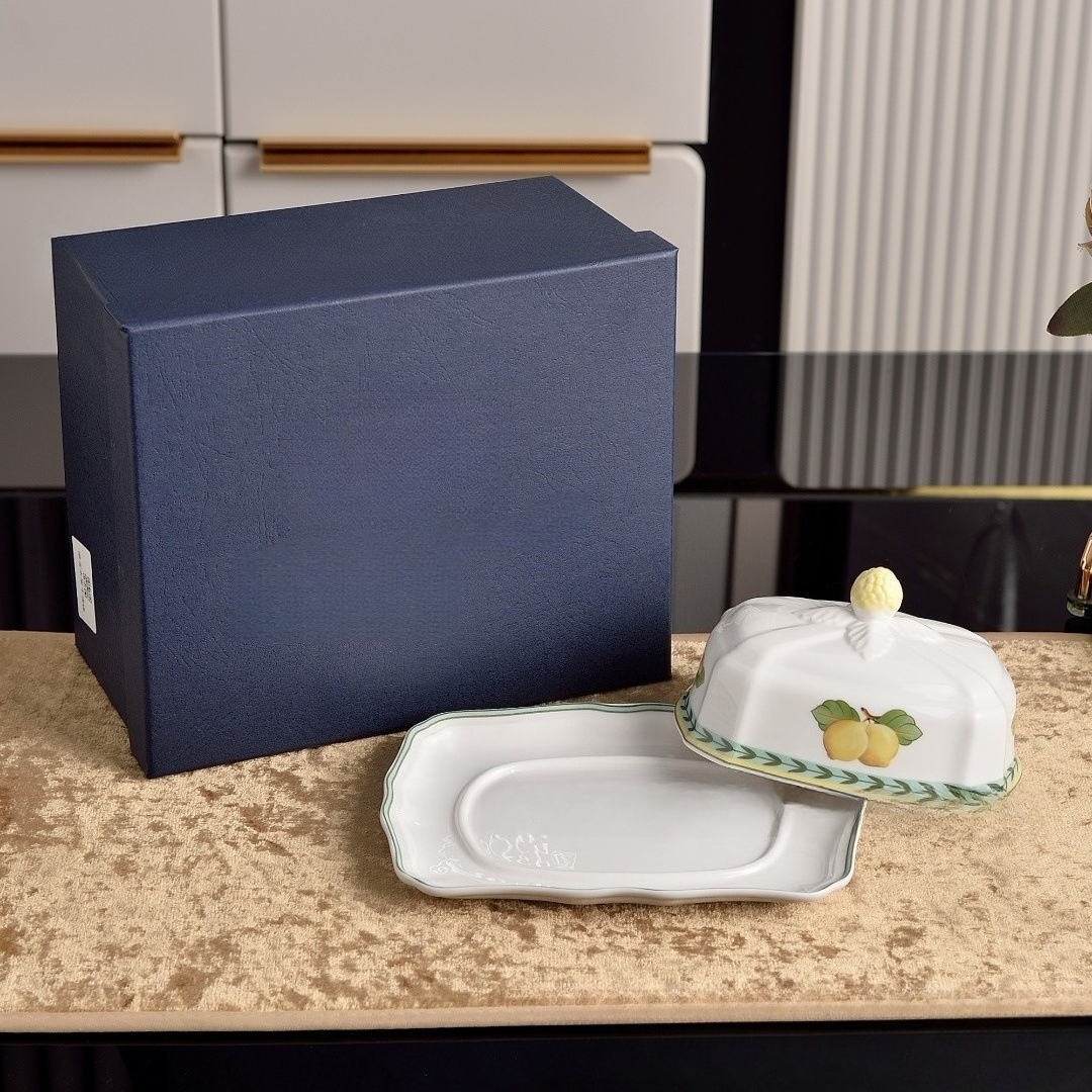 Ceramic Butter Dish with Lid B – Kitchen Baking Tray Set Bewertung und Preis