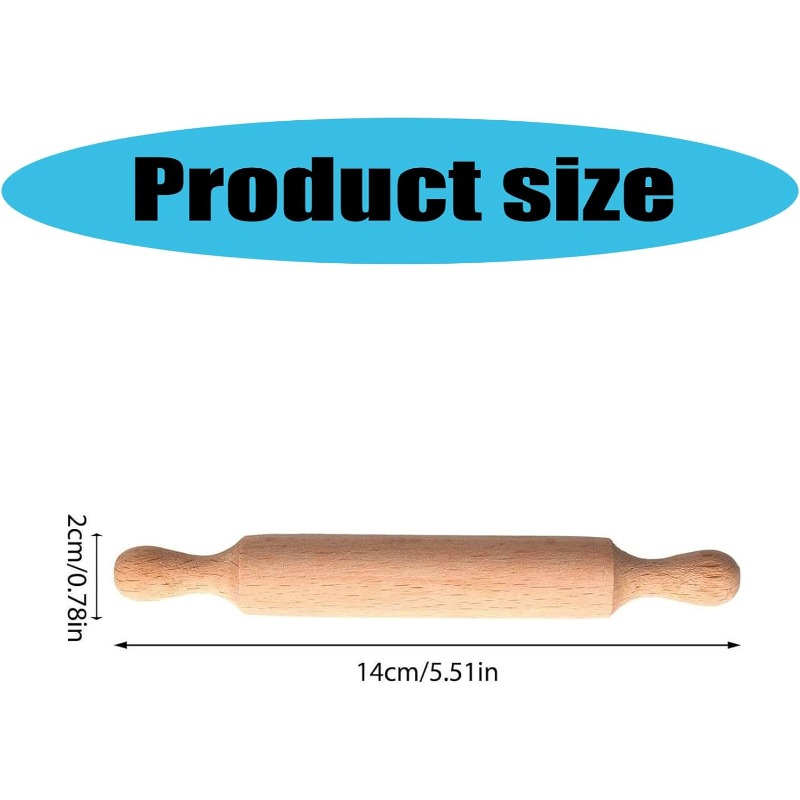 Wooden Mini Rolling Pin for Ki – Kitchen Roller Baking Bewertung und Preis