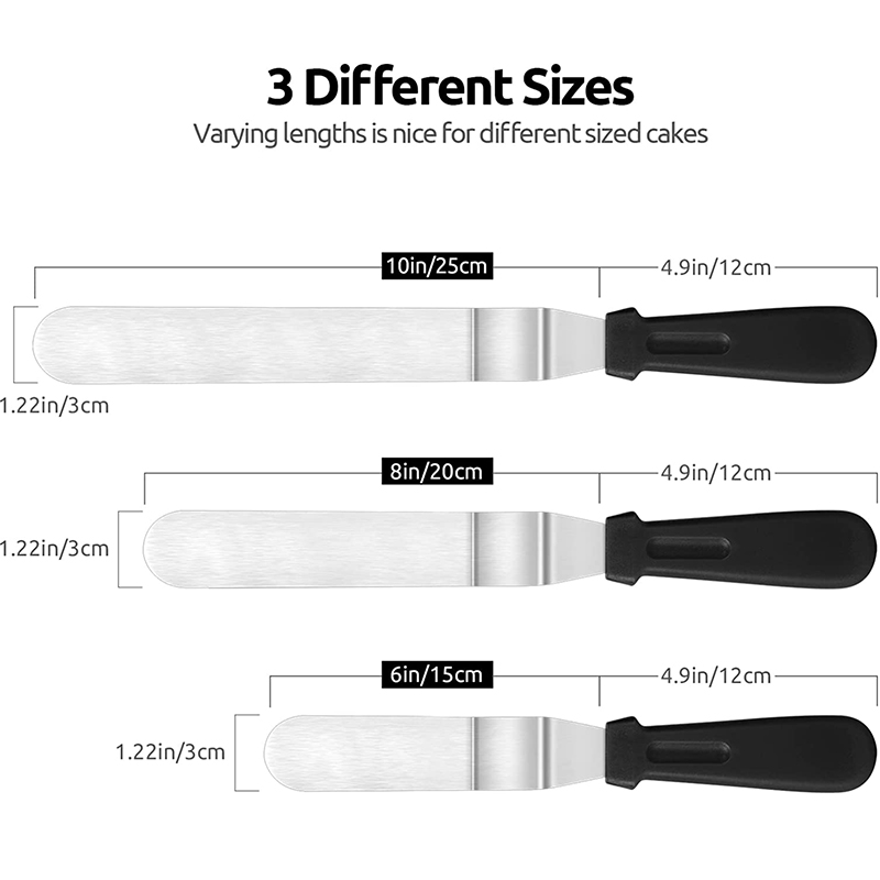 LMETJMA Cake Offset Spatula St – Offset Spatula Set Bewertung und Preis