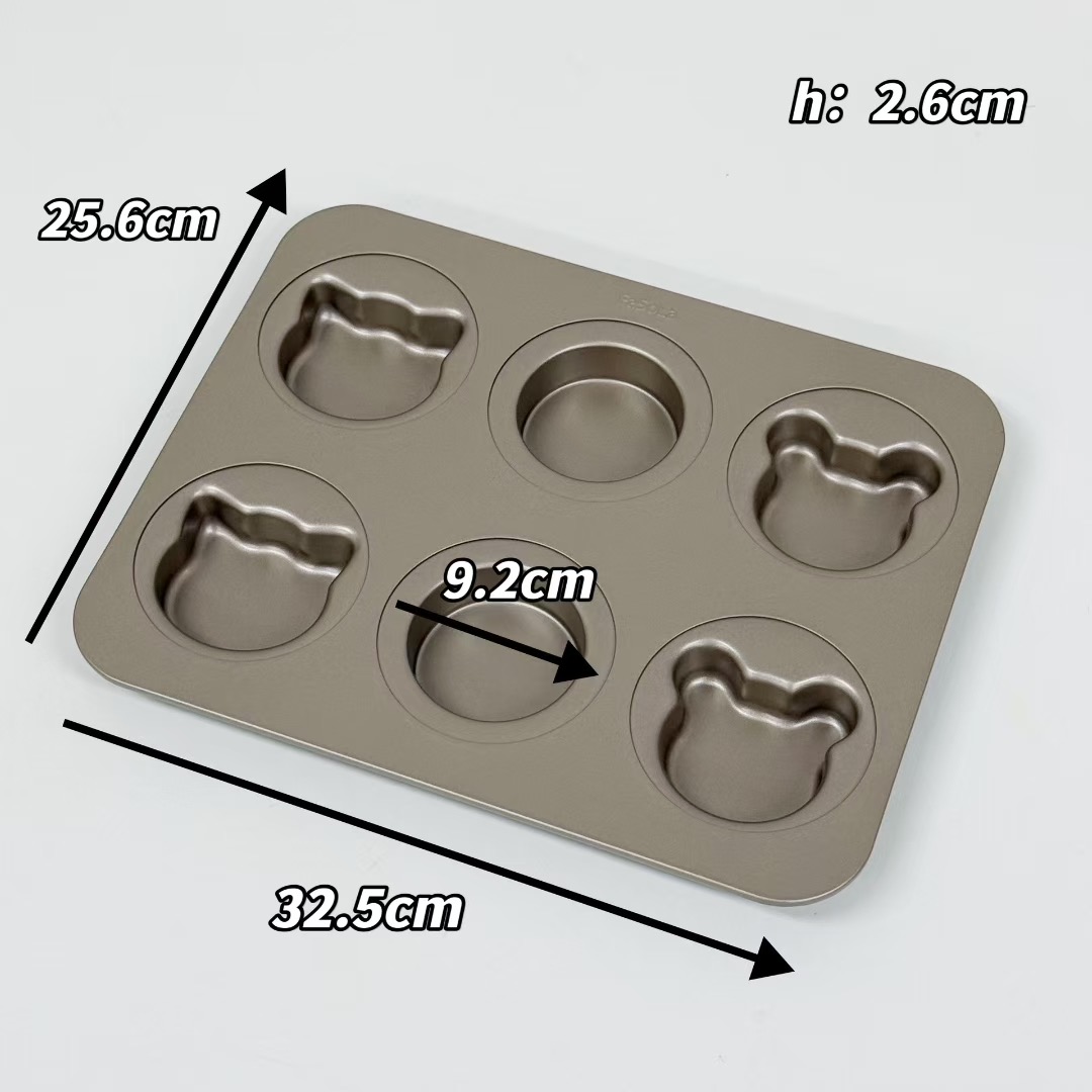 Carbon Steel Bear Shaped Bakin – Kitchen Baking Tray Set Bewertung und Preis