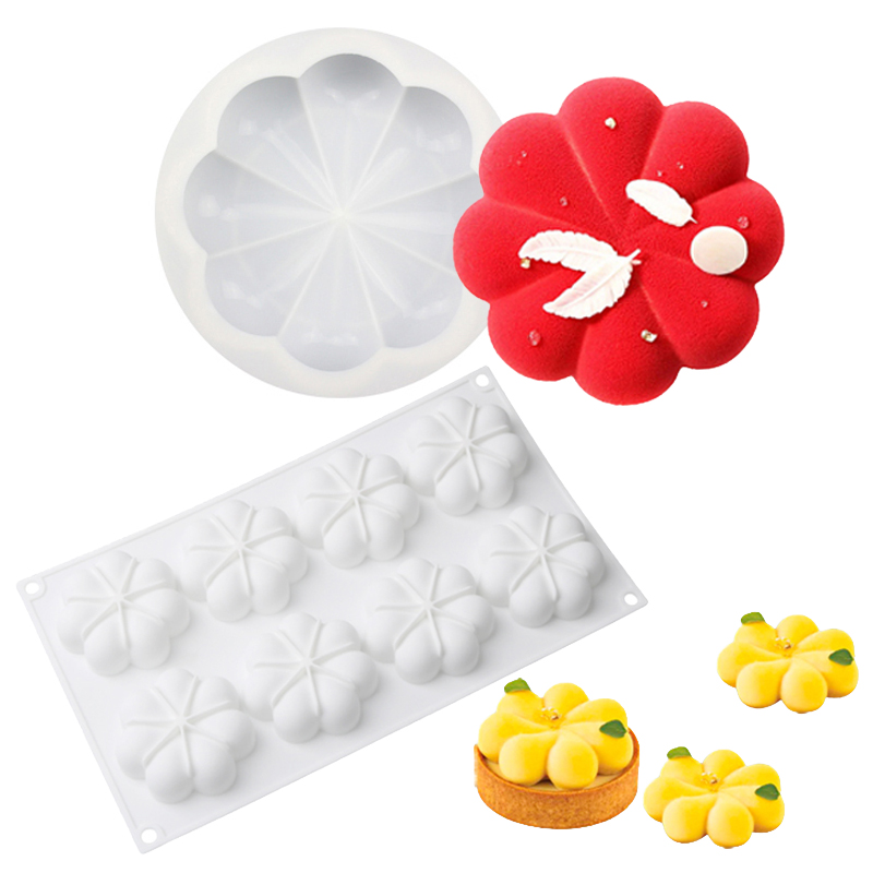 1 or 8 Cells Flower Petal Desi – Kitchen Design For Baking Bewertung und Preis